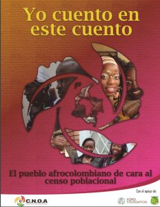 textos y materialpedagógico diplomado Yo cuento en este cuento, el pueblo afrocolombiano de cara al censo poblacional