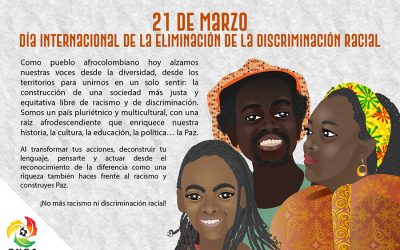 21 de marzo, Día Internacional de la Eliminación de la Discriminación Racial