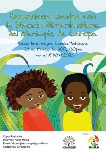 Encuentro Local con la infancia afrocolombiana del municipio de Carepa