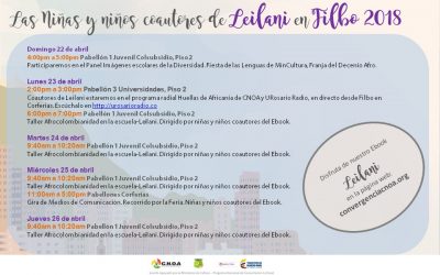 Leilani, historias contadas por la infancia afrocolombiana en FILBO 2018