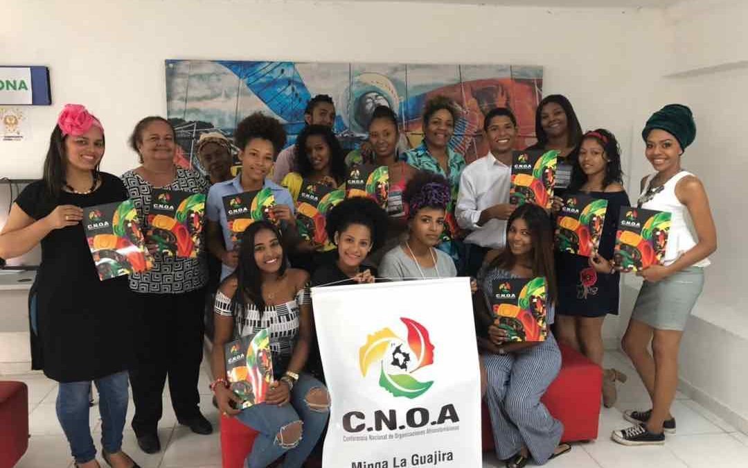 Jóvenes líderes afrocolombianos, realizan réplica en La Guajira