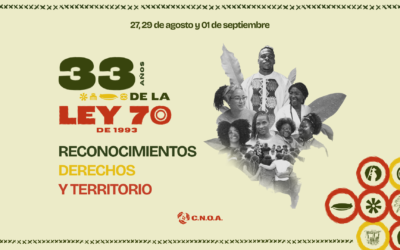 AFROTERTULIAS C.N.O.A. | Ley 70: Reconocimientos, Derechos y Territorio — 33 años
