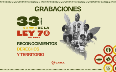 Recapitula las Afrotertulias C.N.O.A. – 33 años de la ley 70 de 1993 -Grabaciones